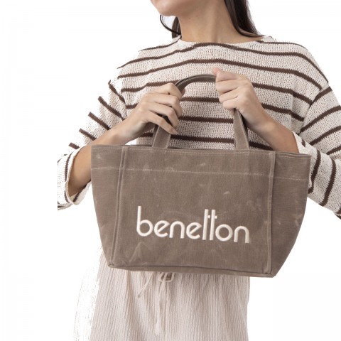 Benetton Bayan El Çanta BNT_1102 Kahve