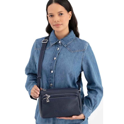Benetton Bayan Kol Çantası BNT_1692 Lacivert