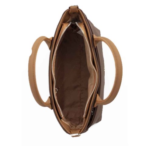 Benetton Bayan Omuz Çantası Kahve-Camel BNT_1649