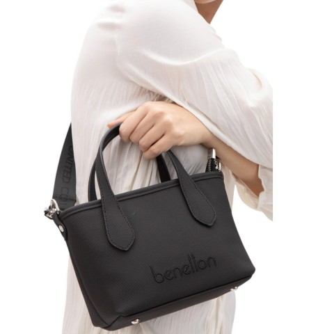 Benetton Bnt 1598 Kadın El Çantası Siyah