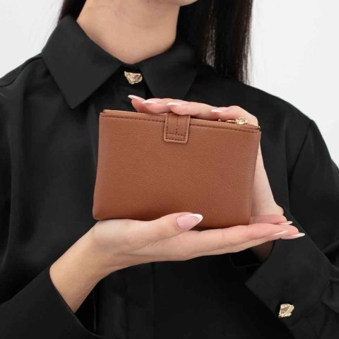 Benetton Bnt 1630 Bayan Cüzdan Taba