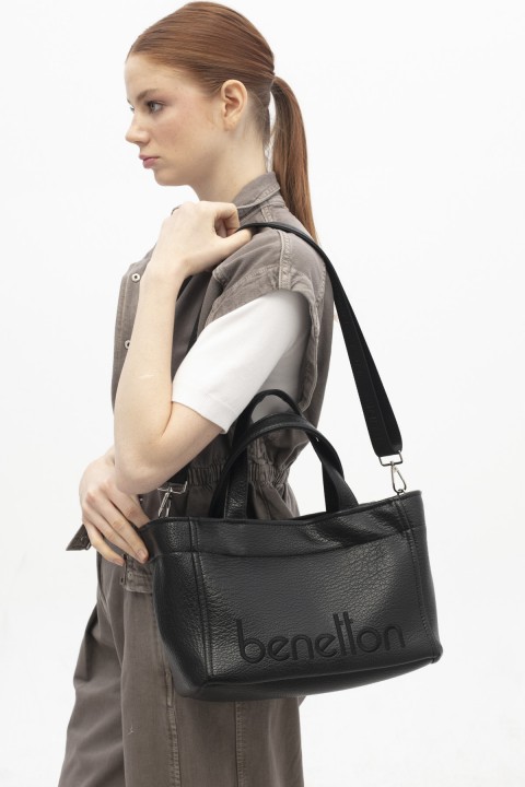Benetton Kadın El Çantası Siyah 1844