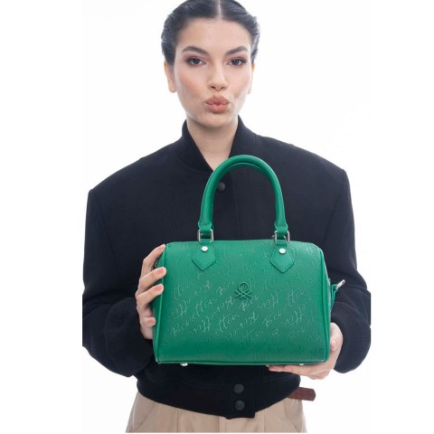 Benetton Kadın El Çantası.BNT 1145 Yeşil