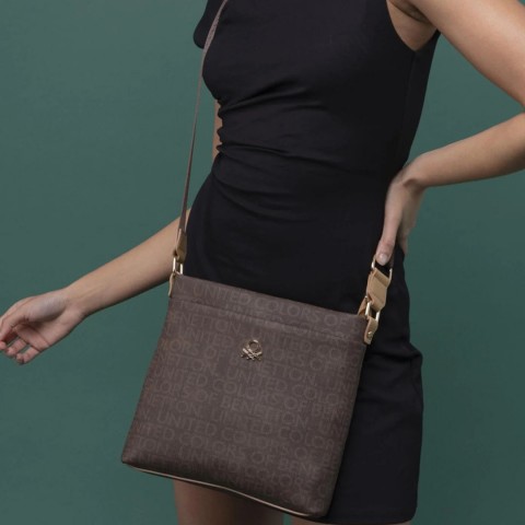 Benetton Kadın Kol Çantası BNT_1318 Kahverengi