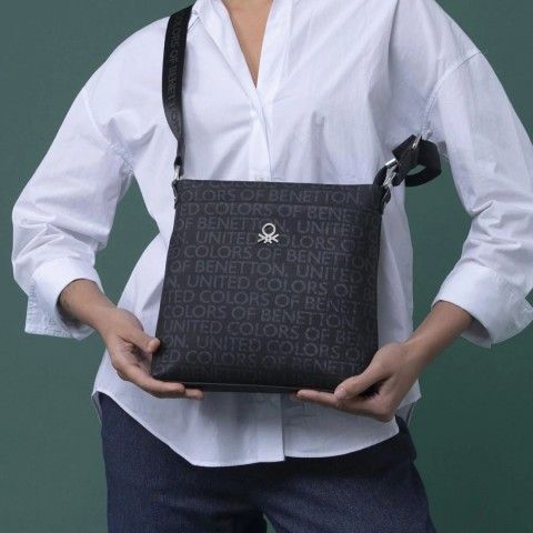 Benetton Kadın Kol Çantası BNT_1318 Siyah
