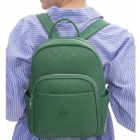 Benetton Kadın Sırt Çanta BNT 1146 Yeşil