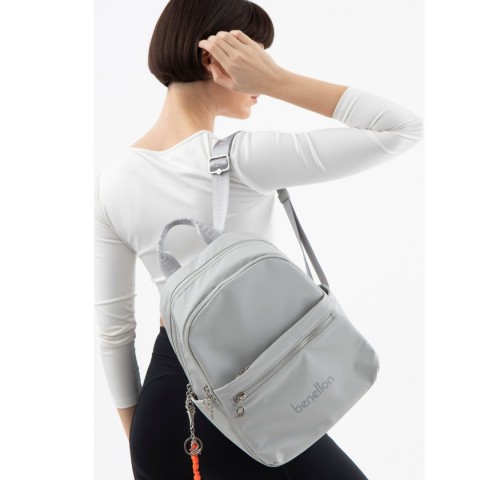 Benetton Kadın Sırt Çantası BNT_1576 A.Gri Benetton Kadın Sırt Çantası BNT_1576 A.Gri