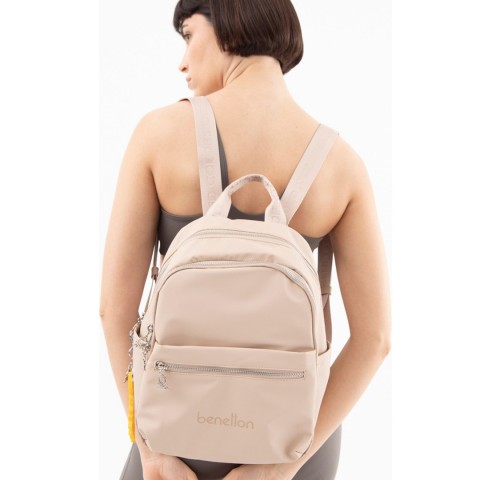 Benetton Kadın Sırt Çantası BNT_1576 Ten