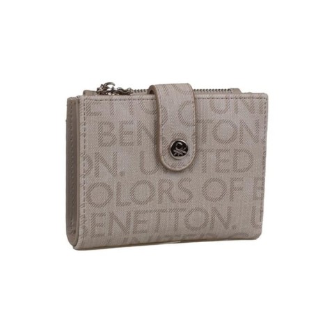 Benetton Taş Monogram Eskitme Kadın Kartlık Cüzdan BNT 1310