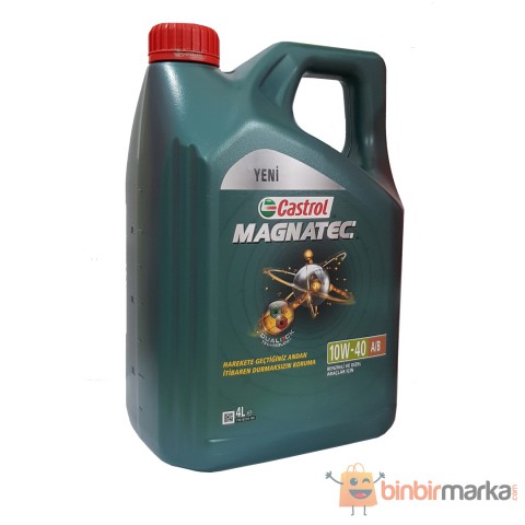 Castrol Magnatec 10w40 A/B Benzin&Dizel Motor Yağı 4Lt (Ü:2023)
