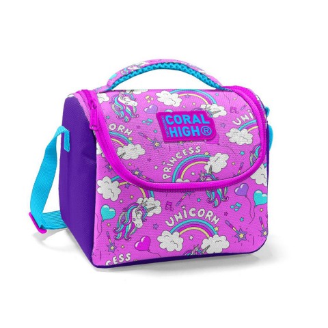 Coral High Kids Unicorn Desenli Thermo Beslenme Çantası 11820