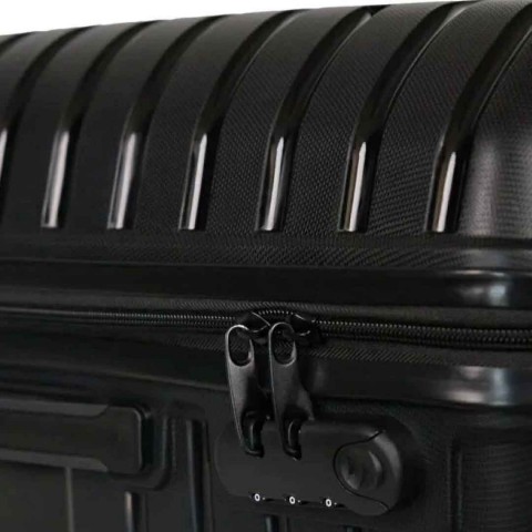 GROUND 10663 Vanille Gar 3'lü Valiz Seti -Kemik Gold