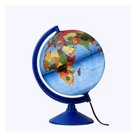 Globe Ø 26cm Modern Siyasi Fiziki Küre ışıklı
