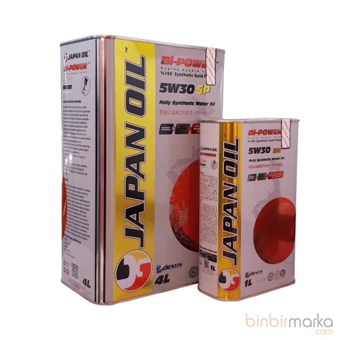 Japan Oil Bi-Power Tam Sentetik Dexos2 5w30 4Lt + 1Lt (Ü:2024)