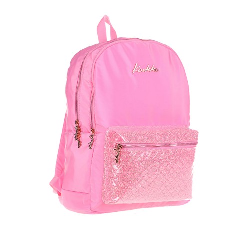 Kaukko Bright Sırt Çantası Kapitone-Pembe K1516