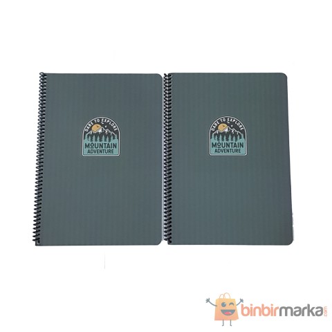 Keskin Color 80 Yaprak Outdoor 21*29.7 Çizgili + Kareli Defter