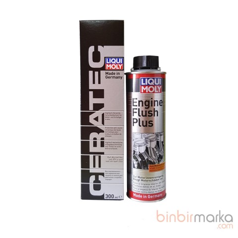 Liqui Moly Ceratec Koruyucu 300 Ml (3721) + Engine Flush Plus 300 Ml (2657)