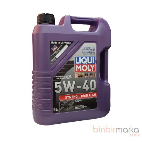 Liqui Moly Synthoil High Tech 5W-40 5 Litre Motor Yağı (Ü:2023)