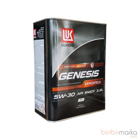 Lukoil Genesis Armortech FT 5W-30 3.2 Litre Yağı  (Ü:2023)