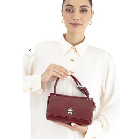 Matthew Cox Bayan Kol Çantası Bordo BYN2411