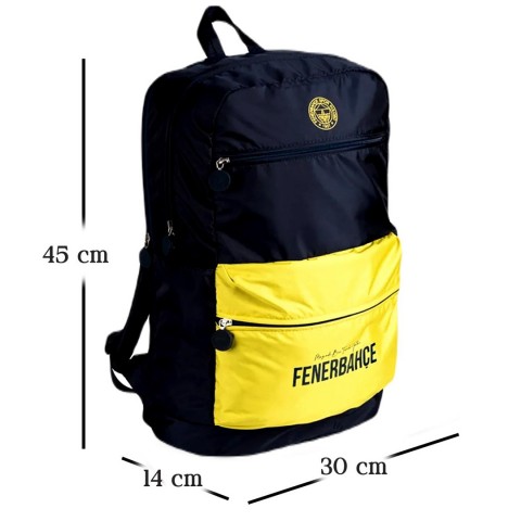 Me Çanta Fenerbahçe Trend Paraşüt Laptop Bölmeli Okul Sırt Çantası 4 Bölmeli (23732)
