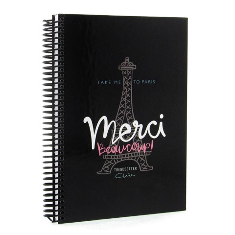 Mikro Sert Kapak Defter 17x24 Black 120 Yp.Çizgili Merci