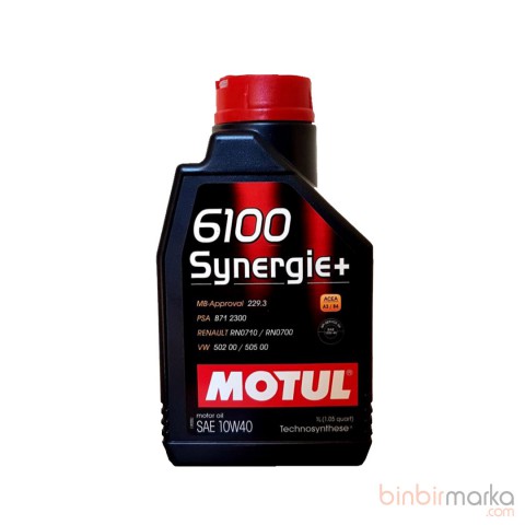 Motul 6100 synergie 10W-40 1lt (Üretim:2022)