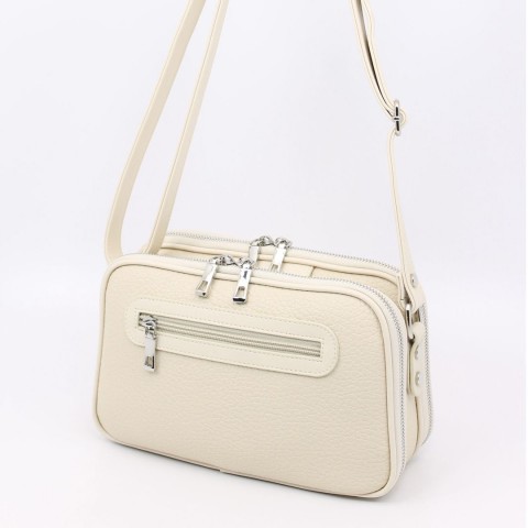 Polo Club Bayan Çapraz / Omuz Askılı Çanta Krem