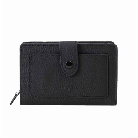 REWİNA 9729 Hakiki Deri BayanCüzdan Portföy Siyah