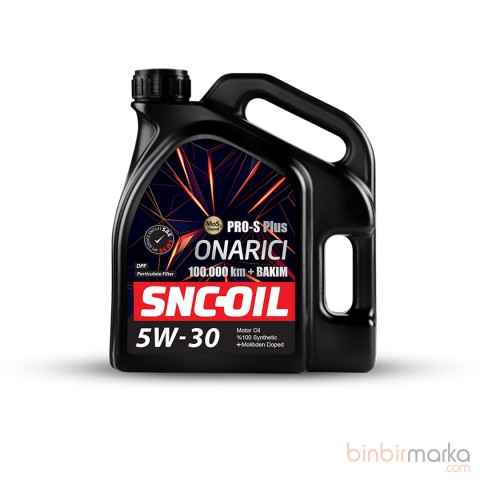 SNC-OIL Pro-S Plus Onarıcı 5W-30 4Lt (Ü:2022)