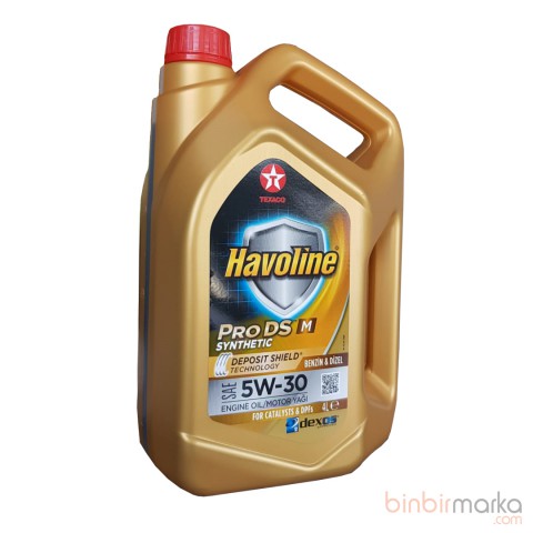Texaco Havoline ProDS M 5w-30 4lt Dexos2 (Ü:2023)