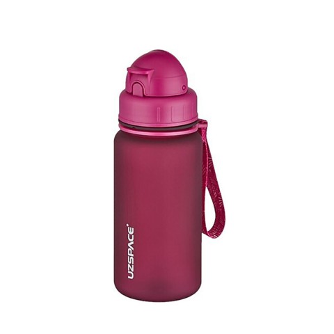 Uzspace 3024 Kırmızı 400 ml Tritan Pipetli Matara