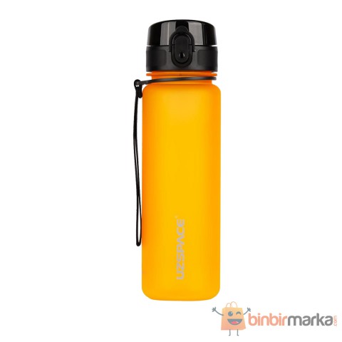 Uzspace 500 ml Tritan Dinamik Turuncu Spor ve Günlük Matara