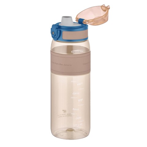 Uzspace 600 ml Kahverengi Tritan Spor Matara/Suluk - Spor ve Günlük