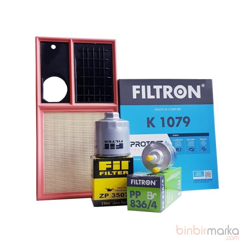 VW Polo 1,4 Benzin+Lpg (2009-2014) Bakım Seti CGG Motor (Filtron)