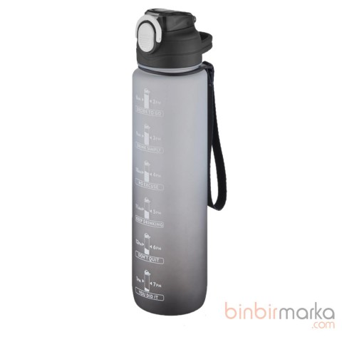 Vagonlife 1000ml Matara Pipetli Sticker Hediyeli Çift Renk 2219