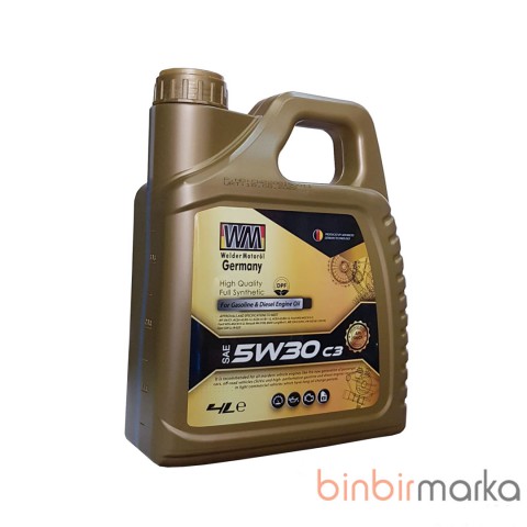 Welder Oil Ful Sentetik Dpf Li C3 5W30 4 Lt (Ü:2022)