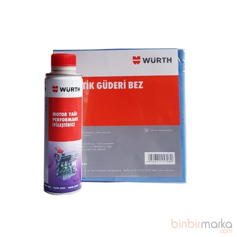 Würth Motor Yağ Performans İyileştirici + Bez