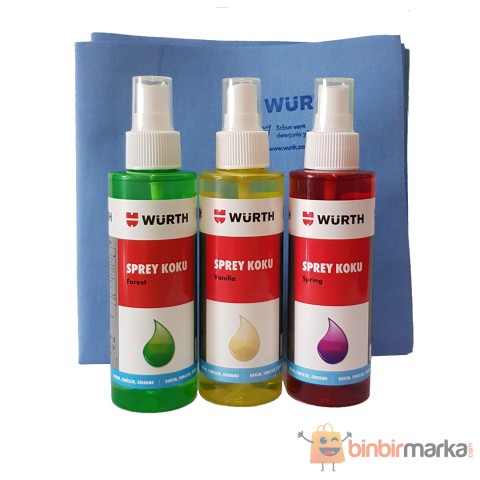 Würth Sprey Koku (Forest-Vanilla-Spring) + Güderi Bez 38*60