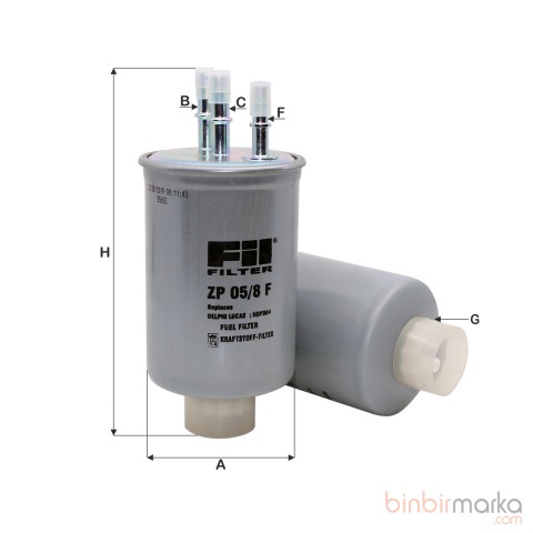 Yakıt Filtresi Ford Connect 75-90-110 Ps 2002-2006